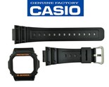 Genuine CASIO GW-M5610R GW-5600R G-SHOCK WATCH BAND &amp; bezel BLACK  RUBBE... - $59.95