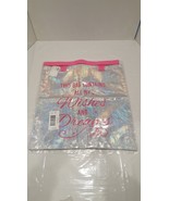 Girls JUSTICE &quot;This Bag Contains All My Wishes And Dreams&quot; Bag Silver Pink - $17.76 CAD