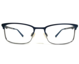 Flexon Junior Eyeglasses Frames J4004 412 Gray Blue Rectangular 51-18-140 - $51.22