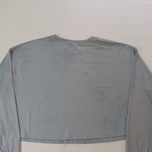 Lululemon Shirt Women's Gray Round Neck Long Sleeve Tank Top Measured Chest 48" image 10