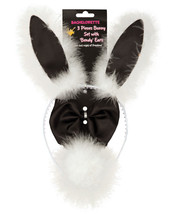 Bachelorette 3 Pc Bunny Set W/bendy Ears - $7.50