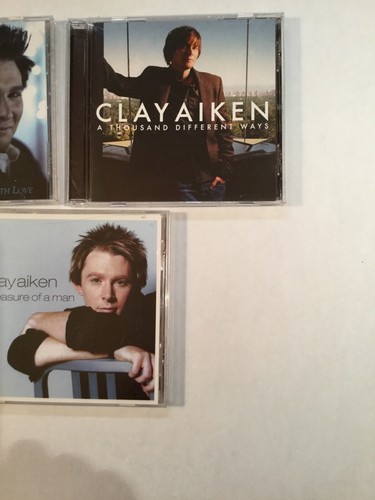 Lot of 3 Clay Aiken CDs:  Merry Christmas with Love, A Thousand Different ways Item image 3