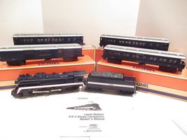 LIONEL 18046 WABASH HUDSON W/PULLMOR MOTOR W/19061 WABASH PASSENGER CARS... - $531.57