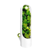 Refrigerator Herb Crisper Saver Pod Container Vegetable Preserving Bottl... - £17.97 GBP