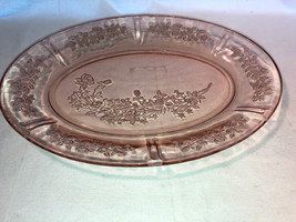 Pink Sharon Platter Depression Glass Mint - £13.38 GBP