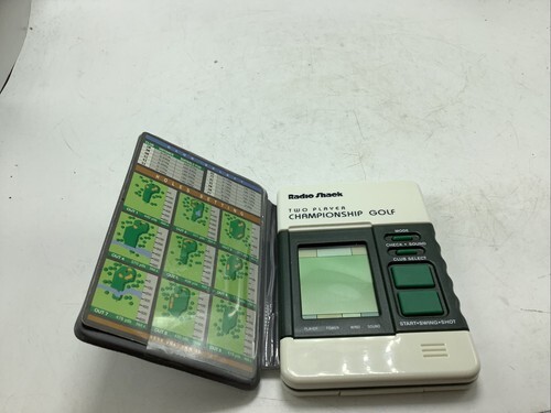 RADIO SHACK handheld 2-Player Championship Golf electronic game 18 holes LED Item image 10