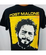 Post Malone M T Shirt Runaway North America Concert Tour Dates 2019 Black - $550.85 MXN