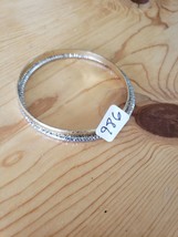 986 SILVER &amp; GOLD BANGLES (new) - $8.14