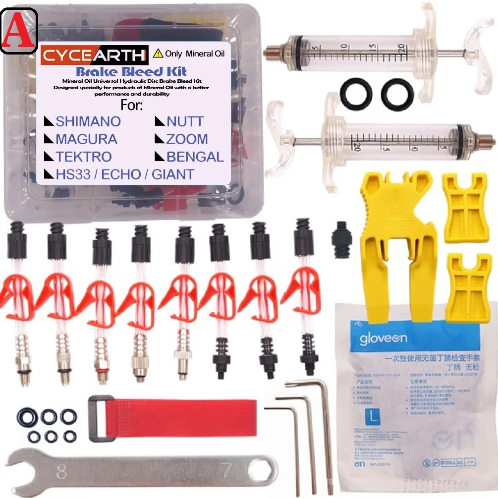 New Bleed Kit tool For SHIMANO TEKTRO MAGURA louise marta HS33 HS11 ECHO... - $83.98