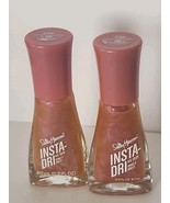 Lot of 2 Sally Hansen Insta Dri Nail Polish # 338 Coral Commotion - $230.37 MXN