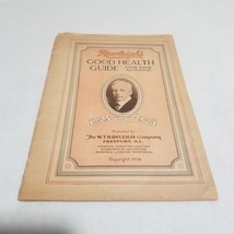Rawleigh&#39;s Good Health Guide Cook Book Almanac 1924 - $8.98