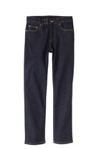 Faded Glory Boys Straight Leg Dark Wash Jeans Size 10 Adjustable Waist NEW - £10.44 GBP