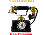 Vintage Corded Old Telephone Model Décor Antique Free Shipping - $187.16
