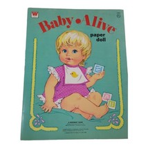 1975 Baby Alive Paper Dolls by Whitman - £13.94 GBP
