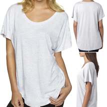 Plus Size Ladies Dolman T-Shirt Soft Tri Blend Womens Tee Top XL, 2XL, 3XL NEW - $14.99+