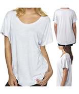 Plus Size Ladies Dolman T-Shirt Soft Tri Blend Womens Tee Top XL, 2XL, 3... - £12.01 GBP+