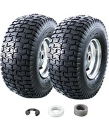 15X6.00-6 Lawn Mower Tires And Wheel Assembly, Front Tires Replacement,,... - $82.99