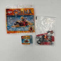 2014 Lego 30265 Legends Of Chima Worriz&#39; Fire Bike Retired Minifigure Co... - $16.99