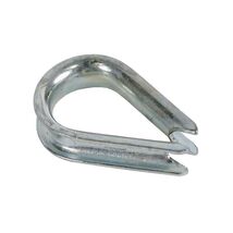Koch Industries Zinc-Plated Galvanized Steel 1/8 in. D Wire Rope Clips and - $10.95