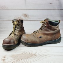 Red Wing King Toe Men Size 14 D Safety Toe Waterproof Brown Work Boots 2240 - £47.95 GBP