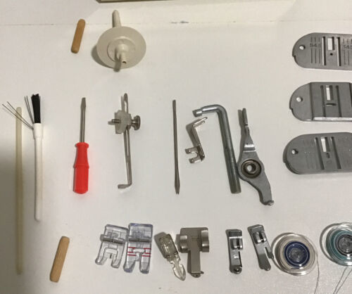 Vtg Large 40 Items Touch & Sew Parts & Accessories  Cams Flexi-Stitch Item image 9