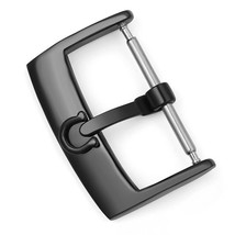 316L Stainless Steel Top Quality Watch Buckle 16mm for OMEGA in Black - $15.35