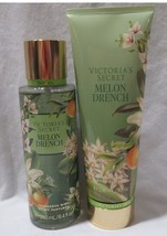 Victoria&#39;s Secret Fragrance Mist &amp; Lotion Set Lot of 2 MELON DRENCH coconut - £28.04 GBP