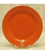 Royal Norfolk Orange Stoneware Dinner Plate Greenbrier Ribbed Dinnerware... - £19.46 GBP