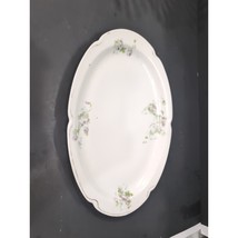 Alice Austria Vintage Platter, Purple Roses Design, 14&quot; Porcelain Dish, ... - $14.85