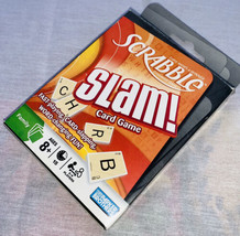Scrabble Slam! Card Game Hasbro Parker Brothers 2008  Family New Sealed 55 Deck - £7.79 GBP