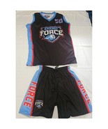 Arkmo Force Reversible Basketball Uniform Sports Black/White No. 50 Mens... - $556.92 MXN
