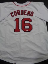 Franchy Cordero Boston Red Sox Autographed Custom Baseball Style Jersey ... - £77.39 GBP