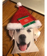 Holiday Dog Hat Christmas M/L Ships N 24h - £10.85 GBP
