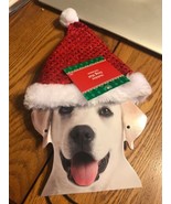 Holiday Dog Hat Christmas M/L Ships N 24h - $261.52 MXN