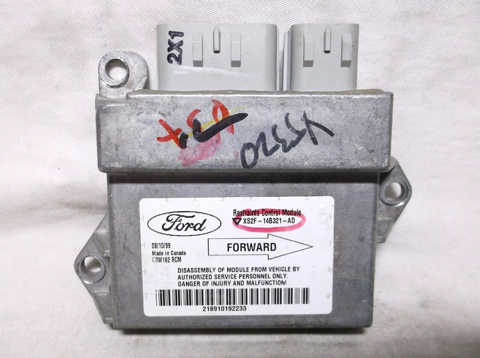 Primary image for FORD COUNTOUR/MYSTIQUE/PART NUMBER  XS2F-14B321-AD/ MODULE