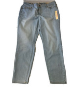Universal Thread Womens Jeans Sz 16 Blue Mid Rise Skinny Light Wash Stretch - $13.00