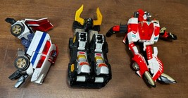 2 Vintage Transformers Hasbro  Cybertron and power ranger wild force READ - £24.03 GBP