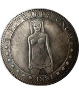 Moneda de dólar de fantasía única, 1881 Design Restrike - $18.55 CAD