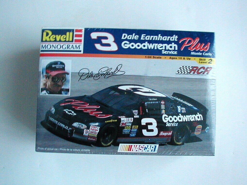 FACTORY SEALED Revell Dale Earnhardt #3 Goodwrench Plus Monte Carlo #85-2447 - £19.66 GBP