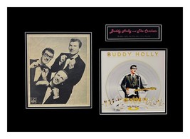 Buddy Holly &amp; The Crickets Autographed Magazine Museum Framed Price Just Reduced - £3,483.10 GBP