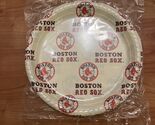 Boston Red Sox MLB 12 Reusable 9.5" Plastic Plates Round - $19.00