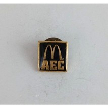 Vintage Golden Arches AEC McDonald&#39;s Employee Lapel Hat Pin - £9.51 GBP