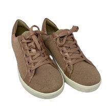 Naturalizer Rose Gold Tennis Shoes Size 7W - $33.24