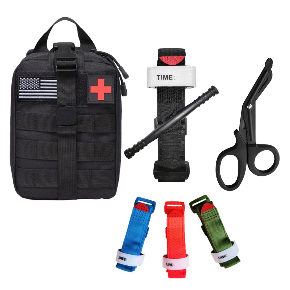 Emergency kit outdoor portable mountaineering pocket training tourniquet set field camp thumb200