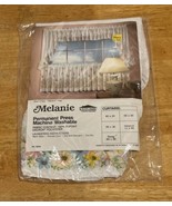VTG Dupont Dacron &quot;Melanie&quot; Swag 60x38” Butterflies and Flowers NOS - $376.14 MXN