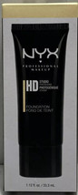 NYX HD High Definition Studio Photogenic Foundation Nude HDF101 New In Box  - £11.86 GBP