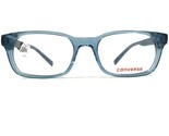 Converse K301 Azul Gafas Monturas Marrón Lila Cuadrado Completo Borde 50... - $30.49