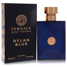 Versace Pour Homme Dylan Blue by Versace After Shave Lotion 3.4 oz for Men - £46.19 GBP