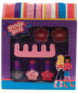 1 Gossip Girlz Chit Chat B Contains 2 Flower Lip Gloss Pot 3 Nail Polish... - €6,07 EUR