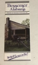 Bessemer Alabama Brochure  Alabama BR14 - $7.91